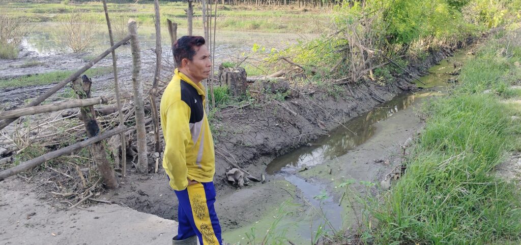 Petani Minta PT. Uniserv Bangun Drainase Layak untuk Lindungi Lahan Pertanian